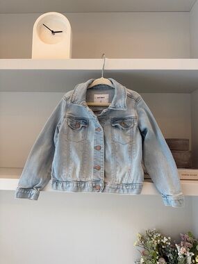 Light Blue Kids Denim Jacket